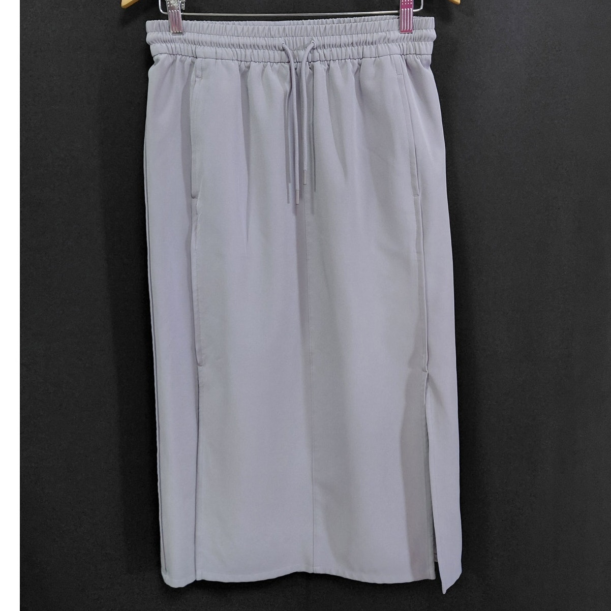 Athleta Purple Midi Skirt Solid Knit Women Size S
